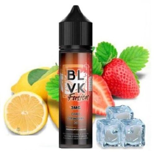 جویس مرکبات توت فرنگی یخ بی ال وی کی <br><span>Blvk Fusion Citrus Strawberry Ice 60ml</span>