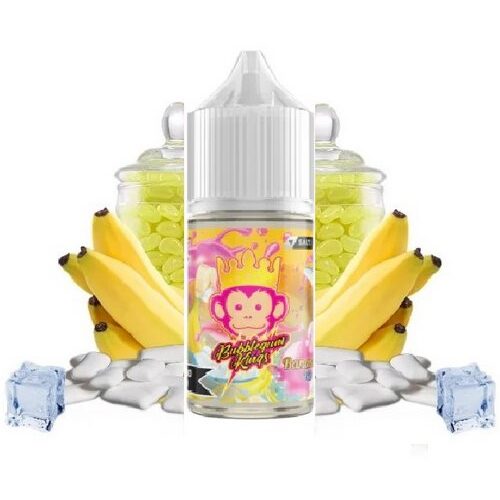 سالت آدامس بادکنکی موز یخ دکتر ویپز <br><span>Dr Vapes Bubblegum Kings Banana Ice SaltNic 30ml</span>