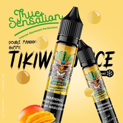 سالت انبه آبنباتی تیکی ویکی <br><span>Tikiwiki Double Mango Gummy Salt Nic</span>