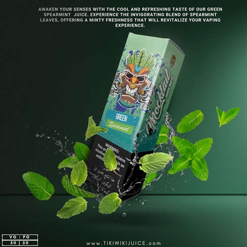 جویس نعناع سبز تیکی ویکی <br><span>Tikiwiki Green Spearmint</span>